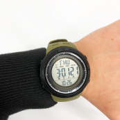 Годинник наручний чоловічий SKMEI 1167AG ARMY GREEN, брендовий чоловічий годинник. Колір: зелений. Зображення №2 Годинник наручний чоловічий SKMEI 1167AG ARMY GREEN, брендовий чоловічий годинник. Колір: зелений. Зображення №2