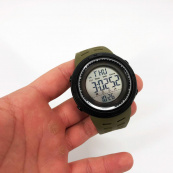 Годинник наручний чоловічий SKMEI 1167AG ARMY GREEN, брендовий чоловічий годинник. Колір: зелений. Зображення №5 Годинник наручний чоловічий SKMEI 1167AG ARMY GREEN, брендовий чоловічий годинник. Колір: зелений. Зображення №5