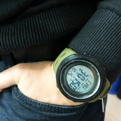 Годинник наручний чоловічий SKMEI 1167AG ARMY GREEN, брендовий чоловічий годинник. Колір: зелений. Зображення №12 Годинник наручний чоловічий SKMEI 1167AG ARMY GREEN, брендовий чоловічий годинник. Колір: зелений. Зображення №12