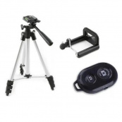 Трипод триногу штатив Tripod DK-3888 з пультом Bluetooth. Зображення №3