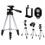 Трипод триногу штатив Tripod DK-3888 з пультом Bluetooth. Зображення №5