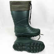 Сапоги резиновые высокие мужские 43р 28,5см утепленные, Активные мужские сапоги для рыбалки. Изображение №3