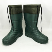 Сапоги резиновые высокие мужские 43р 28,5см утепленные, Активные мужские сапоги для рыбалки. Изображение №10