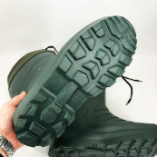 Сапоги резиновые высокие мужские 43р 28,5см утепленные, Активные мужские сапоги для рыбалки. Изображение №13