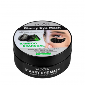 Патчі для шкіри навколо очей зволожуючі Sadoer Bamboo Charcoal Starry Eye Mask SD93981. Зображення №2