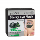 Патчі для шкіри навколо очей зволожуючі Sadoer Bamboo Charcoal Starry Eye Mask SD93981. Зображення №3