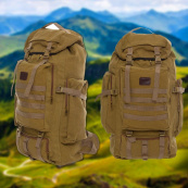 Рюкзак військовий тактичний для походу, Військовий рюкзак 70 л, Тактичний похідний військовий рюкзак. Зображення №9