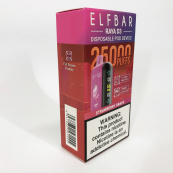 Elf Bar Raya D3 25000. Полуниця Виноград (Strawberry Grape). Зображення №5