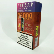Elf Bar Raya D3 25000. Кавунова жуйка (Watermelon Bubble Gum). Зображення №4