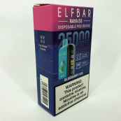 Elf Bar Raya D3 25000. Чорниця (Blueberry Ice). Зображення №5