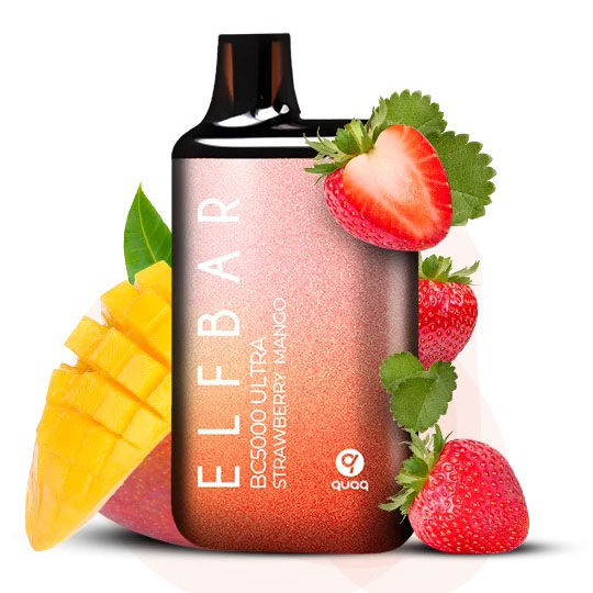 Elf Bar BC5000 Ultra. Полуниця Манго (Strawberry Mango) Elf Bar BC5000 Ultra. Полуниця Манго (Strawberry Mango)