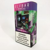 ELF BAR ВС20000 TOUCH. Клюква Виноград (Cranberry Grape Ice). Изображение №3 ELF BAR ВС20000 TOUCH. Клюква Виноград (Cranberry Grape Ice). Изображение №3