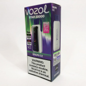 Vozol Star 20000. Виноград (Grape Ice). Зображення №3