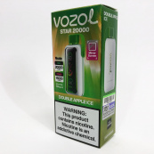 Vozol Star 20000. Яблуко (Double Apple Ice). Зображення №3