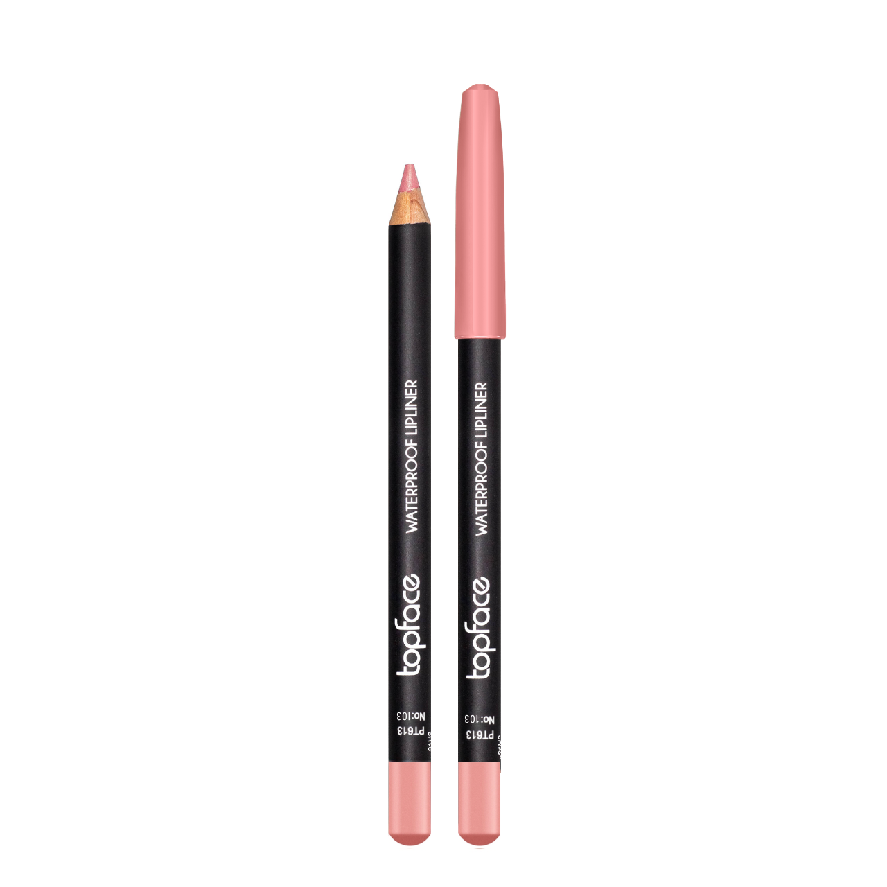 Олівець для губ Topface Waterproof Lipliner водостійкий PT613 № 103 Світло-рожевий Олівець для губ Topface Waterproof Lipliner водостійкий PT613 № 103 Світло-рожевий