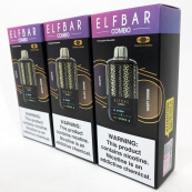 ELF BAR COMBO 25000. Перемикання смаків. Виноград / Мускатний Виноградк (Grape / Mary Drink). Зображення №2 ELF BAR COMBO 25000. Перемикання смаків. Виноград / Мускатний Виноградк (Grape / Mary Drink). Зображення №2