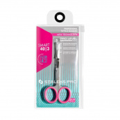 Ножиці для видалення кутикули Staleks Smart вигнуті професійні 23 мм SS-40/3. Изображение №3