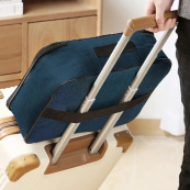 Дорожный кейс сумка органайзер для хранения документов и гаджетов с кодовым замком. Цвет: синий. Изображение №5 Дорожный кейс сумка органайзер для хранения документов и гаджетов с кодовым замком. Цвет: синий. Изображение №5