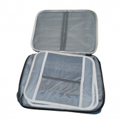 Дорожный кейс сумка органайзер для хранения документов и гаджетов с кодовым замком. Цвет: синий. Изображение №6 Дорожный кейс сумка органайзер для хранения документов и гаджетов с кодовым замком. Цвет: синий. Изображение №6