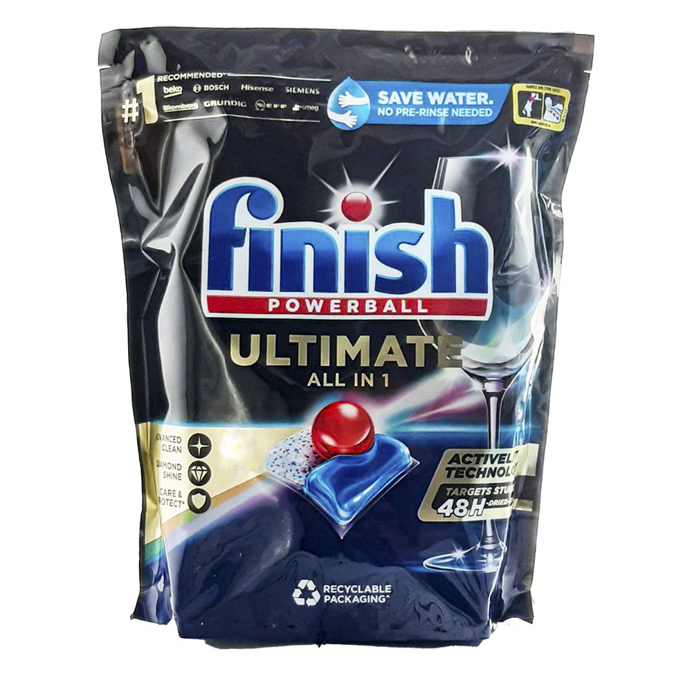 Капсули для посудомийних машин Finish Powerball Ultimate All in one 61 шт Капсули для посудомийних машин Finish Powerball Ultimate All in one 61 шт