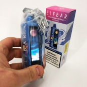 ELF BAR Planet 25000. Синя Малина (Blue Razz Ice). Зображення №4