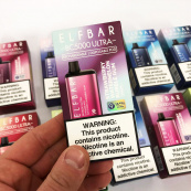 Elf Bar BC5000 Ultra. Полунично-кавунова жуйка (Strawberry Watermelon Bubble Gum). Зображення №2 Elf Bar BC5000 Ultra. Полунично-кавунова жуйка (Strawberry Watermelon Bubble Gum). Зображення №2