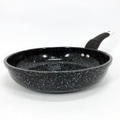 Сковорода UNIQUE UN-5134 22 см. без кришки, стійка до подряпин та сколів сковорода, з антипригарним покриттям. Зображення №5