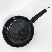 Сковорода UNIQUE UN-5135 24 см. Стійка до подряпин і скол сковорода, з антипригарним покриттям. Зображення №8