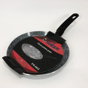 Млинець UNIQUE UN-5412 22 см з антипригарним покриттям індукція, Сковорода кухонна для кухні. Зображення №5