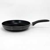 Сковорода 22 см чорний мармур UNIQUE UN-5153 | Антипригарна сковорода Мармурова сковорода. Зображення №6