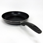 Сковорода 22 см чорний мармур UNIQUE UN-5153 | Антипригарна сковорода Мармурова сковорода. Зображення №7