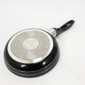 Сковорода UNIQUE UN-5154 24 см. без крышки, Сковорода с антипригарным покрытием и бакелитовой ручкой. Изображение №2