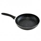 Сковорода UNIQUE UN-5154 24 см. без крышки, Сковорода с антипригарным покрытием и бакелитовой ручкой. Изображение №3