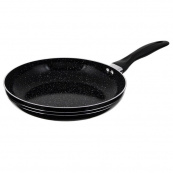 Сковорода UNIQUE UN-5154 24 см. без крышки, Сковорода с антипригарным покрытием и бакелитовой ручкой. Изображение №5