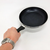 Сковорода UNIQUE UN-5154 24 см. без крышки, Сковорода с антипригарным покрытием и бакелитовой ручкой. Изображение №13