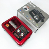 Радио приемник Golon RX-BT978S солнечная панель AUX 3.5mm, Радио приемник с аккумулятором. Цвет: красный. Изображение №2 Радио приемник Golon RX-BT978S солнечная панель AUX 3.5mm, Радио приемник с аккумулятором. Цвет: красный. Изображение №2