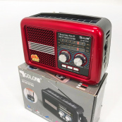 Радио приемник Golon RX-BT978S солнечная панель AUX 3.5mm, Радио приемник с аккумулятором. Цвет: красный. Изображение №5 Радио приемник Golon RX-BT978S солнечная панель AUX 3.5mm, Радио приемник с аккумулятором. Цвет: красный. Изображение №5