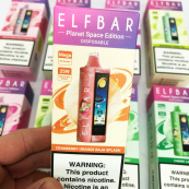 ELF BAR Planet 25000. Журавлина Апельсин Баджо (Cranberry Orange Baja Splash). Зображення №2 ELF BAR Planet 25000. Журавлина Апельсин Баджо (Cranberry Orange Baja Splash). Зображення №2