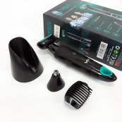 Акумуляторна електробритва для стрижки VGR V-601 від USB бритва електрична з професійною насадками. Зображення №11