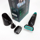 Акумуляторна електробритва для стрижки VGR V-601 від USB бритва електрична з професійною насадками. Зображення №25