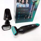 Акумуляторна електробритва для стрижки VGR V-601 від USB бритва електрична з професійною насадками. Зображення №26