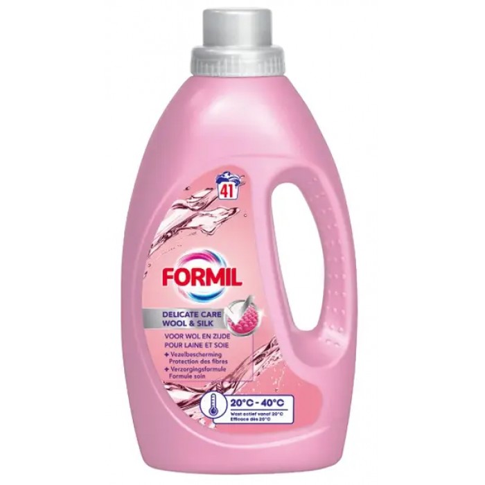 Гель для прання Formil Wool & Silk 41 прання 1.5 л Гель для прання Formil Wool & Silk 41 прання 1.5 л