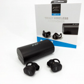 Навушники Bluetooth NIA NB710 з кейсом чорні бездротові, Навушники для тренувань сенсорні бездротові. Зображення №3