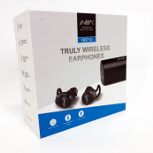 Навушники Bluetooth NIA NB710 з кейсом чорні бездротові, Навушники для тренувань сенсорні бездротові. Зображення №4