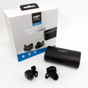 Навушники Bluetooth NIA NB710 з кейсом чорні бездротові, Навушники для тренувань сенсорні бездротові. Зображення №9