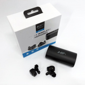 Навушники Bluetooth NIA NB710 з кейсом чорні бездротові, Навушники для тренувань сенсорні бездротові. Зображення №10