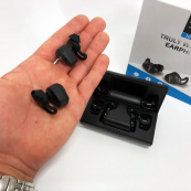 Навушники Bluetooth NIA NB710 з кейсом чорні бездротові, Навушники для тренувань сенсорні бездротові. Зображення №13