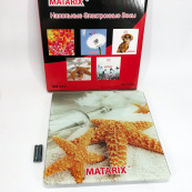 Ваги для підлоги MATARIX MX-452 180 кг, Ваги для вимірювання маси тіла, Електронні ваги зірки. Зображення №3