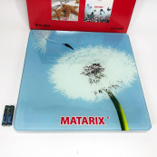 Ваги для підлоги MATARIX MX-452 180 кг, Ваги для вимірювання маси тіла, Електронні ваги кульбаба. Зображення №3
