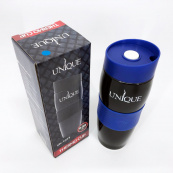 Термокухоль UNIQUE UN-1073 0.38 л, Термос з нержавіючої сталі металевий. Колір: синій. Зображення №2